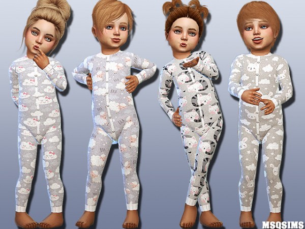  MSQ Sims: Toddler Body Collection 01