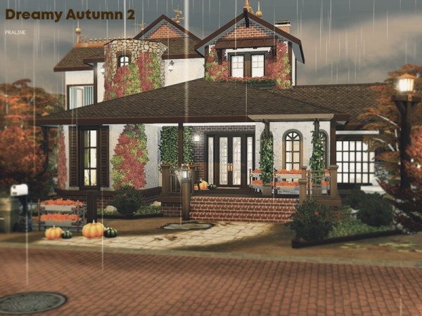  The Sims Resource: Dreamy Autumn House 2 by Pralinesims