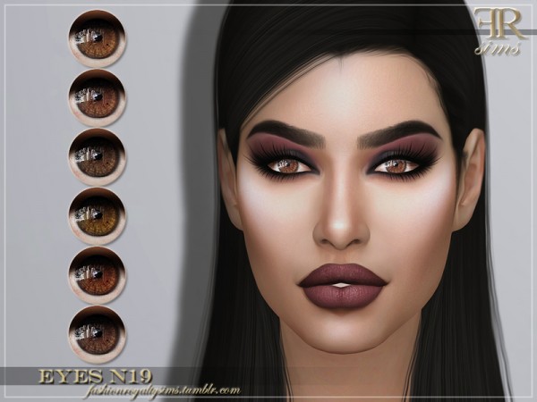  The Sims Resource: Eyes N19 by FashionRoyaltySims