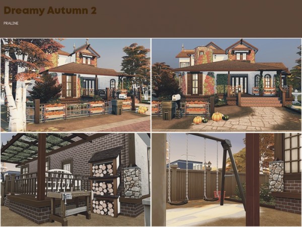  The Sims Resource: Dreamy Autumn House 2 by Pralinesims
