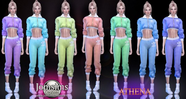  Jom Sims Creations: Athena satin sport