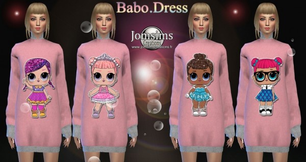  Jom Sims Creations: Babo Dress