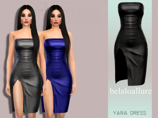  The Sims Resource: Yara dress by belal1997