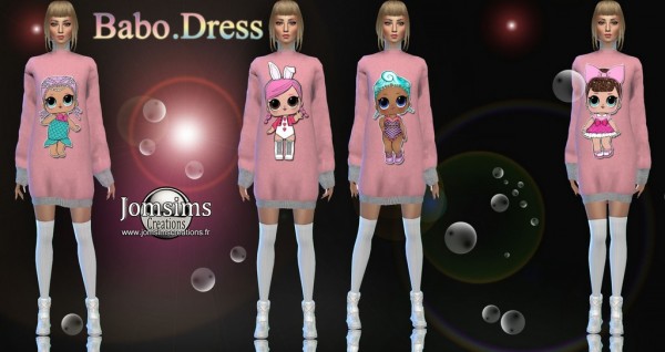  Jom Sims Creations: Babo Dress