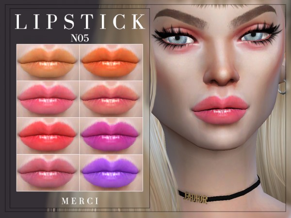  The Sims Resource: Lipstick N05 by Merci