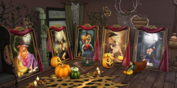 Annett`s Sims 4 Welt: Witch Paintings