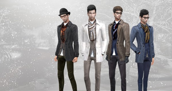  Hoanglap Sims: First Snow coat