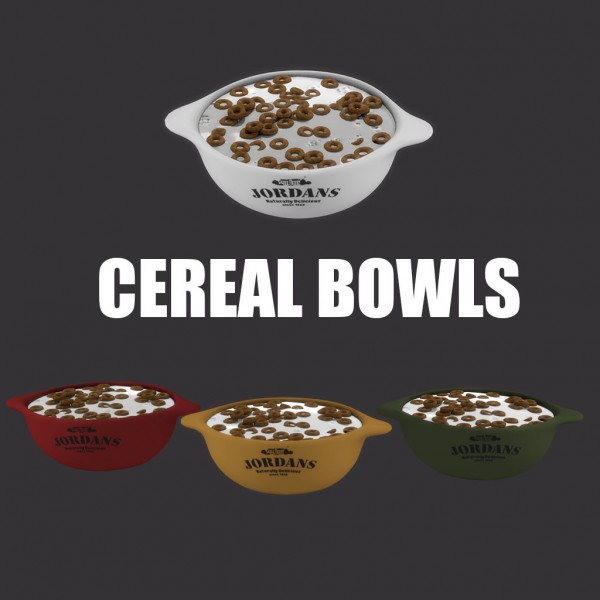 Leo 4 Sims: Cereal Bowls