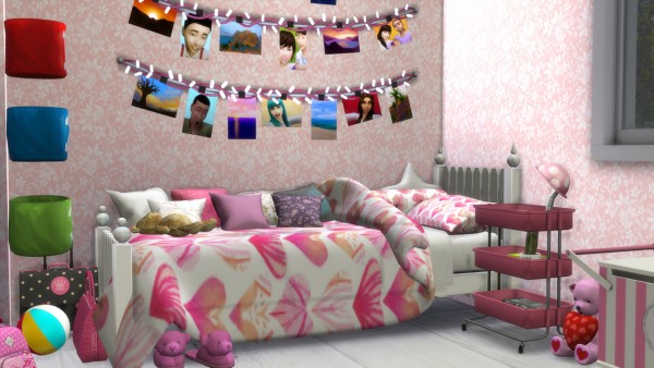  Models Sims 4: Pink Girl Room