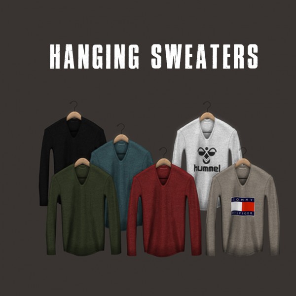 Leo 4 Sims: Hanging Sweaters