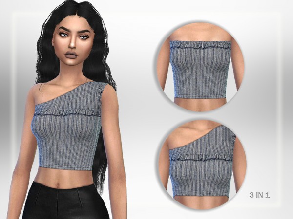  The Sims Resource: Cotton Top by Puresim