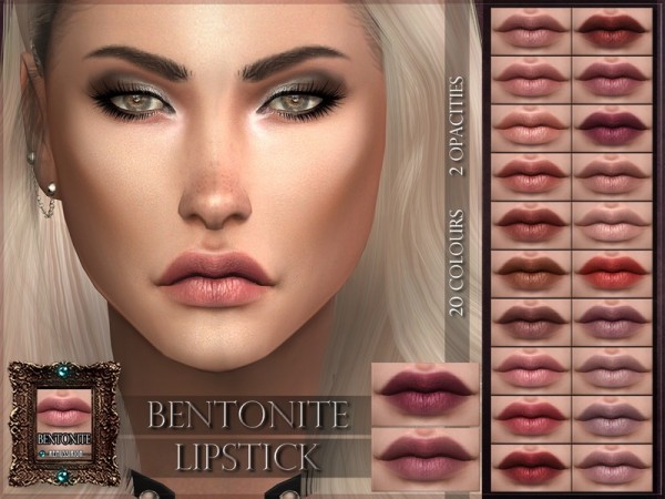  The Sims Resource: Bentonite Lipstick by RemusSirion