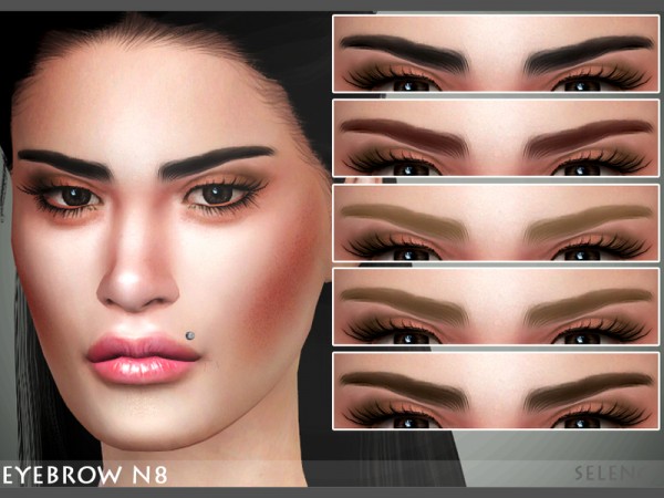  The Sims Resource: Eyebrow N8 by Seleng