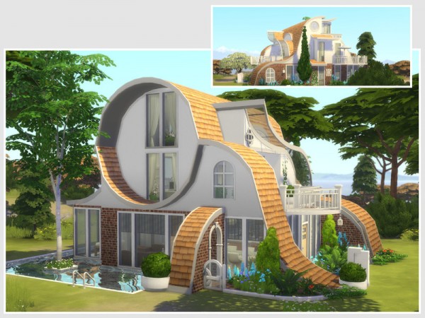  The Sims Resource: Seashell House (No CC) by philo