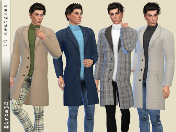  The Sims Resource: Coat with sweater by Birba32