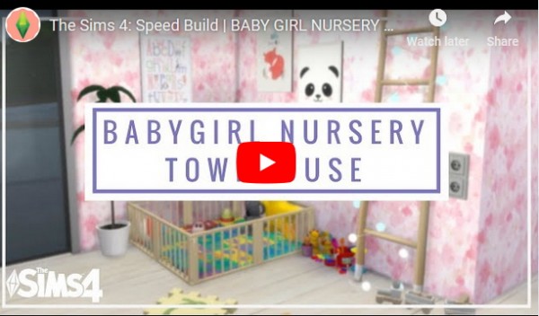  Models Sims 4: Baby Girl Nursery