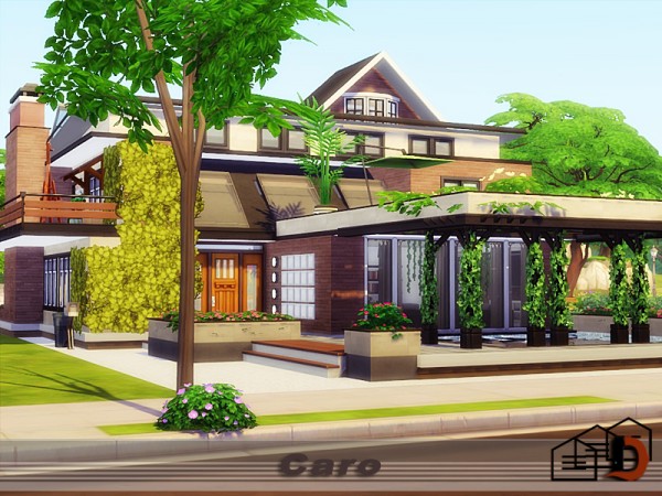 The Sims Resource: Caro House by Danuta720