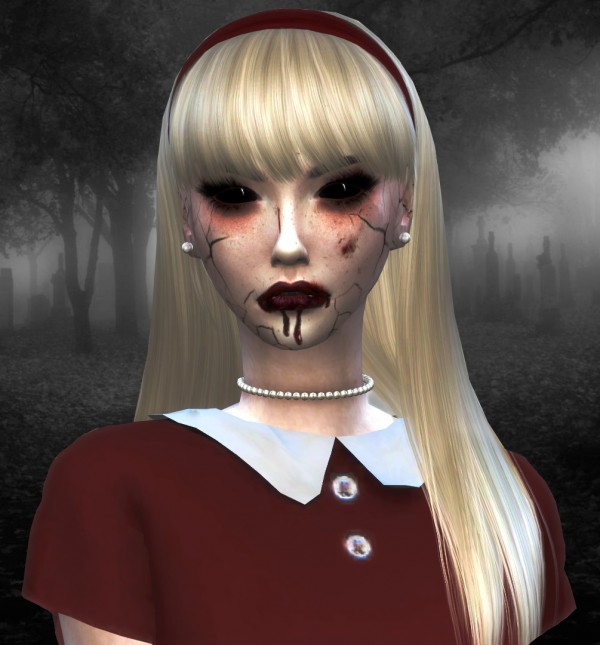  Models Sims 4: Scary Doll