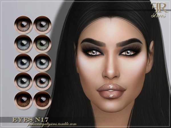  The Sims Resource: Eyes N17 by FashionRoyaltySims