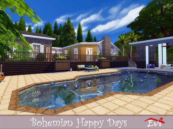  The Sims Resource: Bohemian Happy days by evi