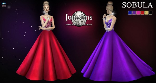 Jom Sims Creations: Sobula Dress