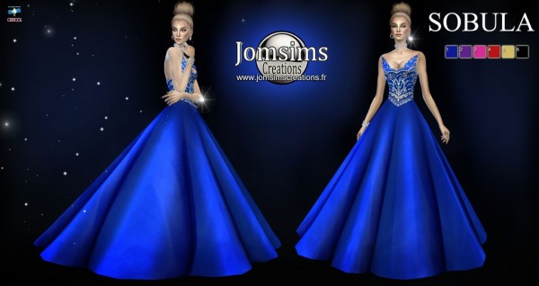 Jom Sims Creations: Sobula Dress