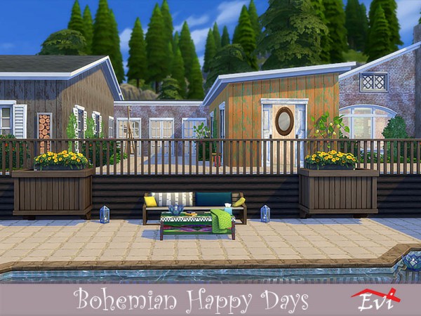  The Sims Resource: Bohemian Happy days by evi