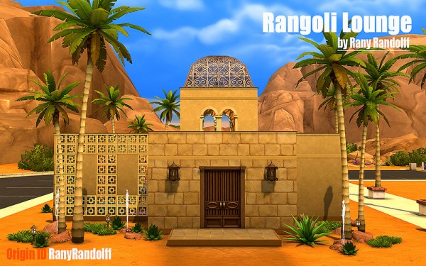 Ihelen Sims: Rangoli Lounge by Rany Raydolff