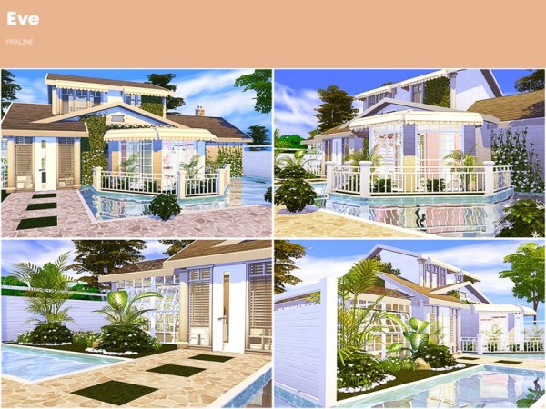  The Sims Resource: Eve house by Pralinesims