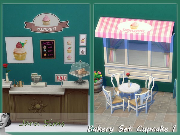  The Sims Resource: Bakery Set Cupcake 1 by Jaru Sims