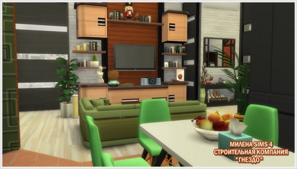  Sims 3 by Mulena: House Lupik no CC