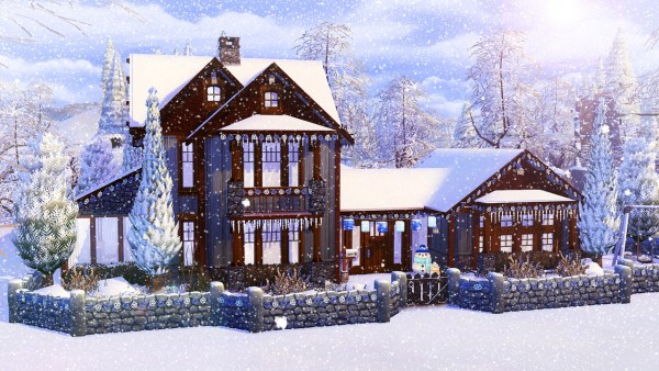  Aveline Sims: Wintery Family Home