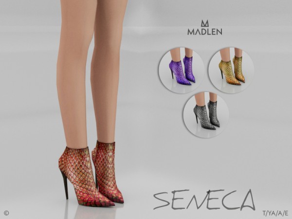  The Sims Resource: Madlen Seneca Boots by MJ95