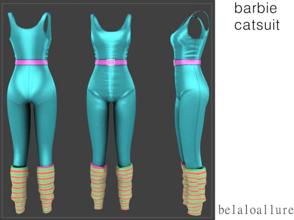  The Sims Resource: Barbie catsuit by belal1997