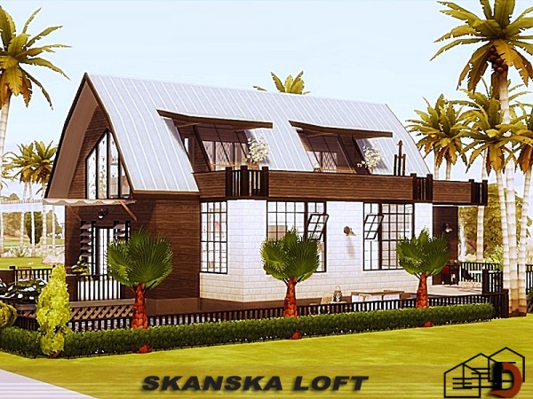  The Sims Resource: Skanska loft by Danuta720
