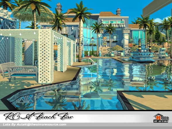  The Sims Resource: RCA Beach Bar by autaki