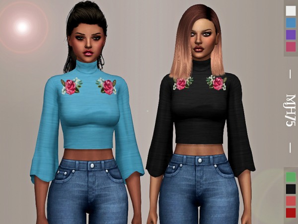  The Sims Resource: Alivina Top by Margeh 75
