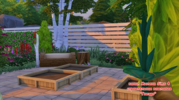  Sims 3 by Mulena: House Beach no CC