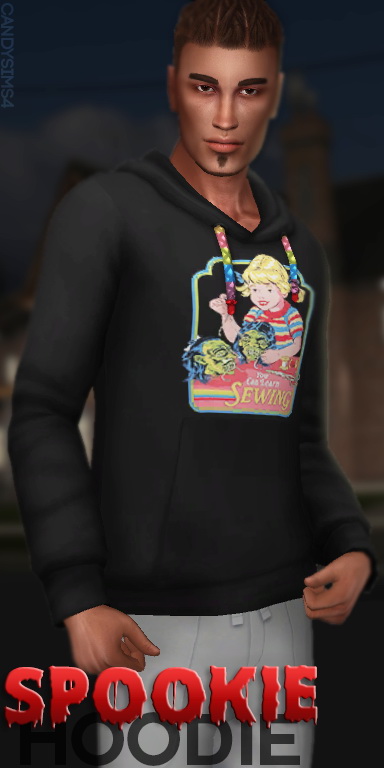  Candy Sims 4: Spookie Hoodie read with ghost voice