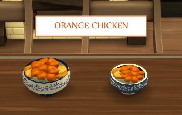  Mod The Sims: Orange Based Recipes by icemunmun