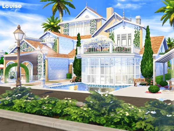  The Sims Resource: Louise house by Pralinesims