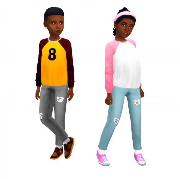  Onyx Sims: Connor T Shirts and Braxton Jeans