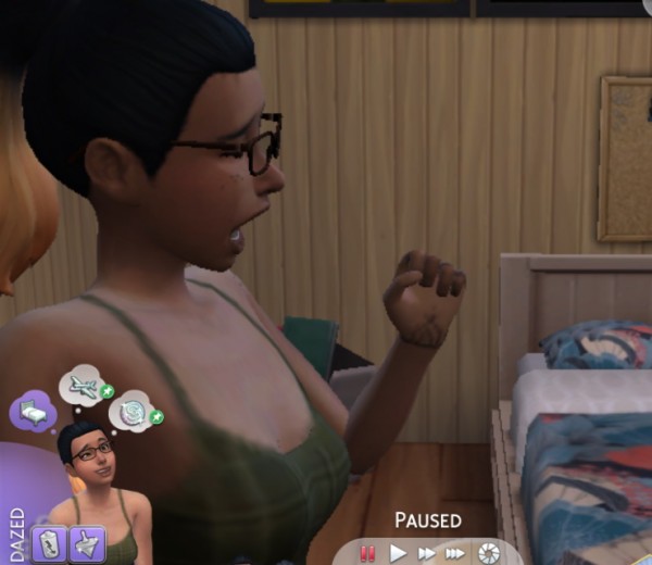  Mod The Sims: Sleepiness Is Not Uncomfortable by GothyPanda