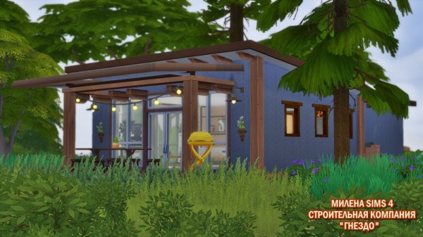  Sims 3 by Mulena: House Bachelor no CC