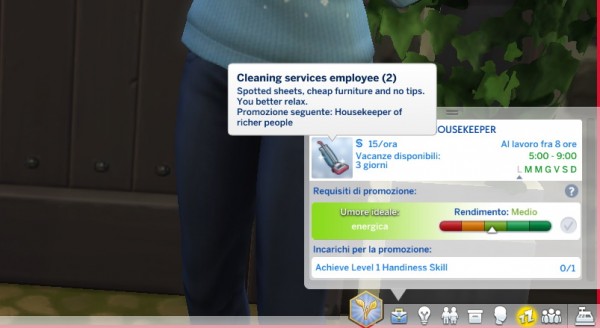  Mod The Sims: New Career: An Easy Job by Daleko