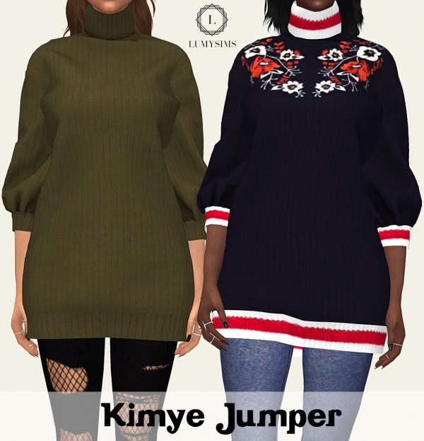 LumySims: Kimye Jumper