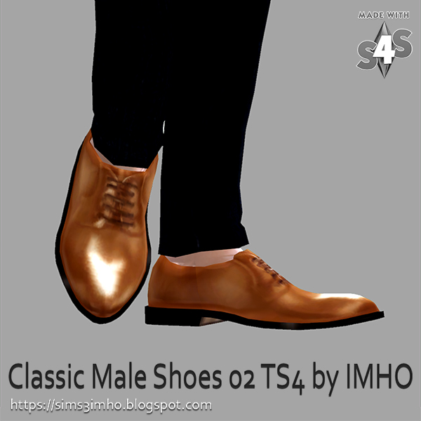 male shoes sims 4 mod