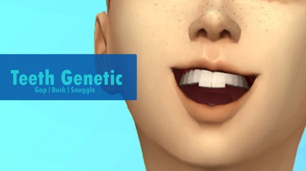  Mod The Sims: Teeth Genetic by Nova JY