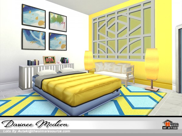 The Sims Resource: Dasinee Modern House by Autaki