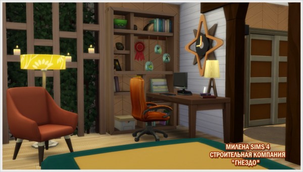  Sims 3 by Mulena: House Bachelor no CC